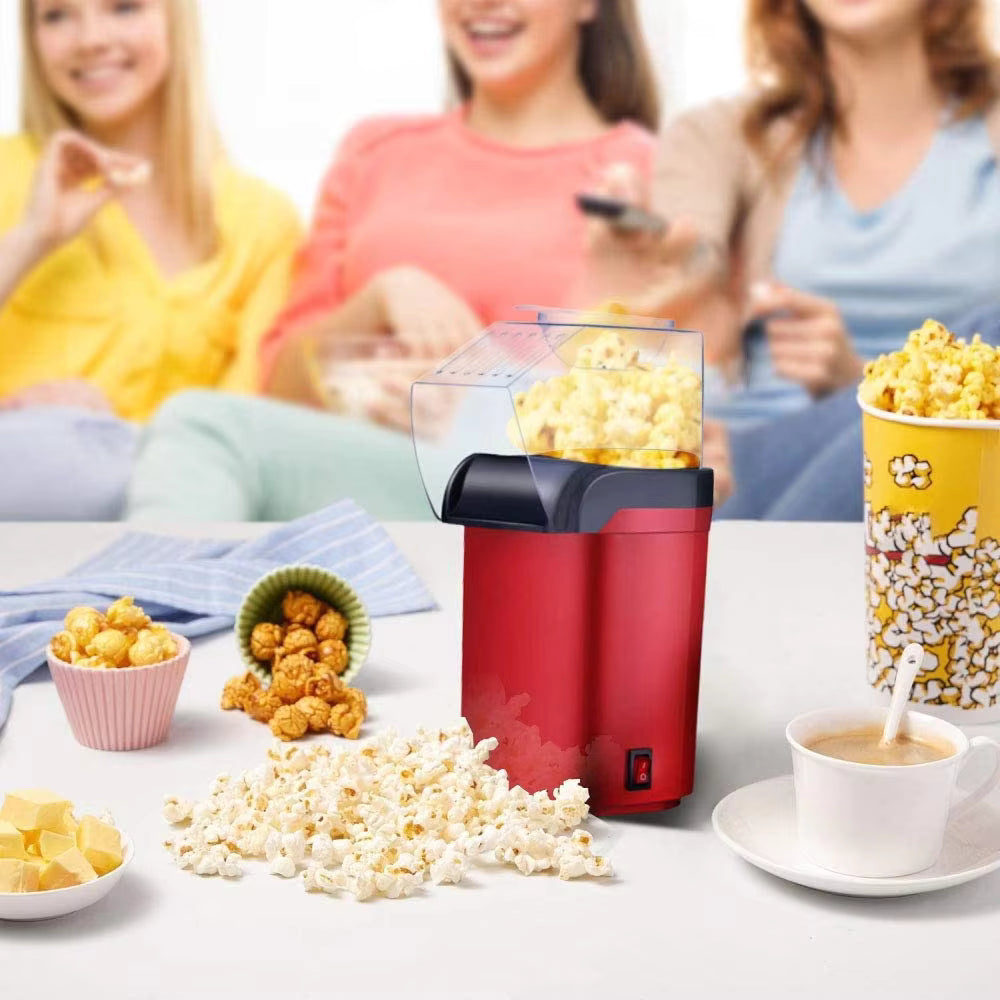 🔥 Premium Hot-Air Popcorn Maker | Oil-Free Healthy Popcorn Machine for Home