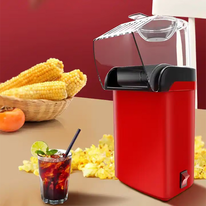 🔥 Premium Hot-Air Popcorn Maker | Oil-Free Healthy Popcorn Machine for Home